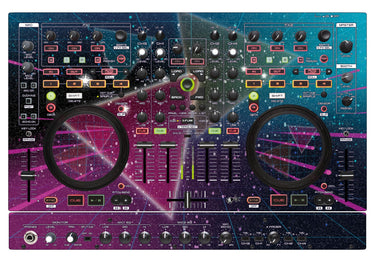 Denon DJ MC 6000 MK2 Skin 80s Synth